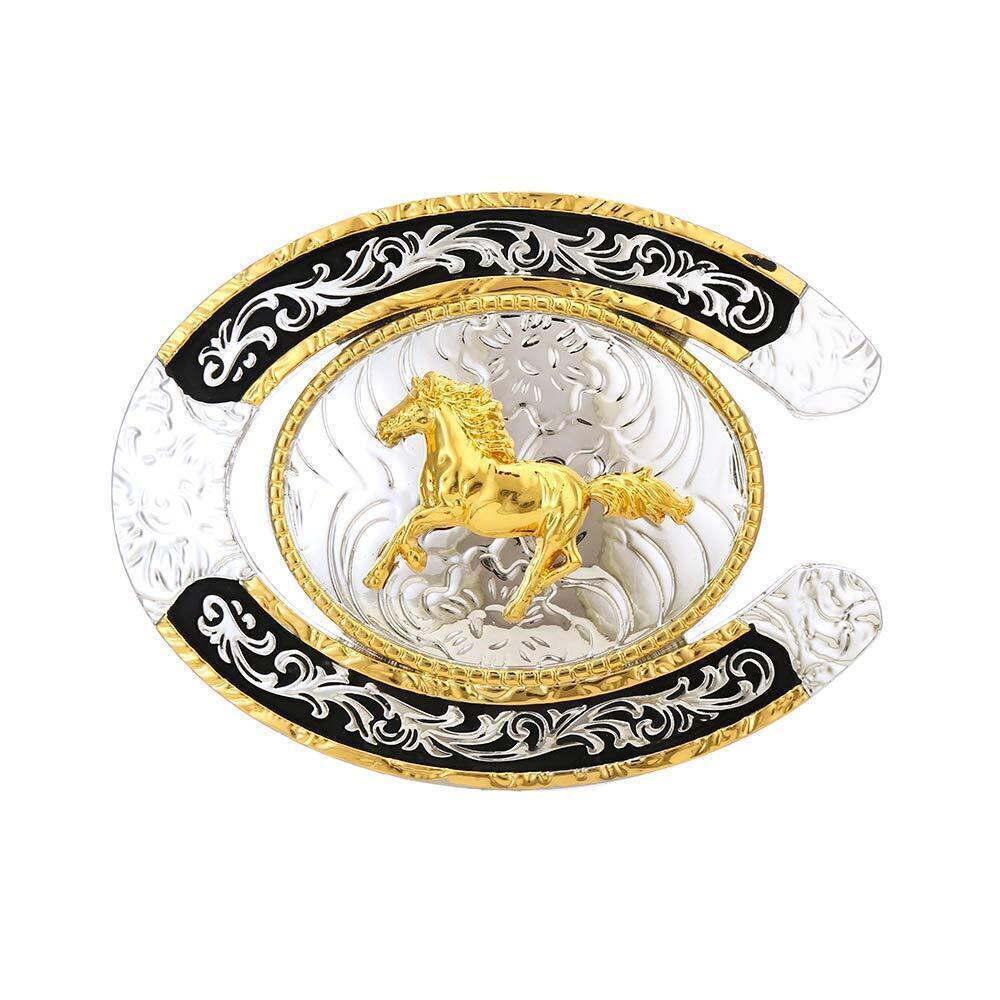 8337 Horse Belt Buckle - Native American Western Rodeo Texas Cowboy Large